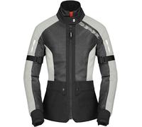Spidi Net H2Out waterproof Ladies Motorcycle Textile Jacket, Black/Ice, size XL