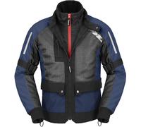 Spidi Net H2Out waterproof Motorcycle Textile Jacket, black-blue, size XL