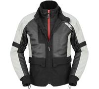 Spidi Net H2Out waterproof Motorcycle Textile Jacket, Black/Ice, size 3XL