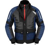 Spidi Net H2Out waterproof Motorcycle Textile Jacket, black-blue, size L for Men