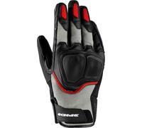 Spidi NKD H2OUT Motorcycle Gloves, black-grey-red, size 2XL