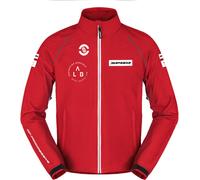 Spidi Pit Lane Motorcycle Textile Jacket, red, size XXL