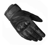 Spidi Power Carbon Ladies Motorcycle Gloves, black, size L for Women
