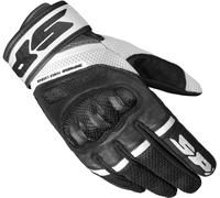 Spidi Power Carbon Motorcycle Gloves, black-white, size S for Men