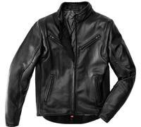 Spidi Premium Motorcycle Leather Jacket, black, size 54