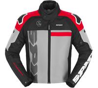 Spidi Progressive Net H2Out Motorcycle Textile Jacket, red, size S for Men