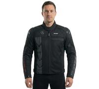 Spidi Progressive Net WindOut Motorcycle Textile Jacket, black/grey, size S