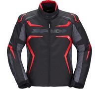 Spidi Race-Evo H2Out Motorcycle Textile Jacket, black/red, size S
