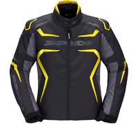 Spidi Race-Evo, textile jacket H2Out L Black/Grey/Neon-Yellow