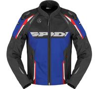 Spidi Race Warrior 2 Net Motorcycle Textile Jacket, blue, size 2XL for Men
