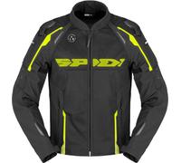 Spidi Race Warrior 2 Net Motorcycle Textile Jacket, yellow, size XL for Men