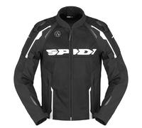 Spidi Race Warrior 2 Net Summer Sport Motorcycle Jacket Black White