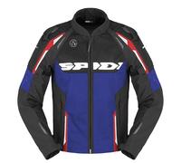 SPIDI Race Warrior 2 Net Summer Sport Touring Motorcycle Jacket - Black/Blue/Red