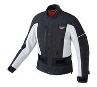 Spidi Rain Chest Evo Rain Jacket, black-white, size S for Men