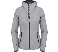 Spidi Rain H2Out waterproof Ladies Motorcycle Hoodie, grey, size 2XL for Women