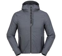 Spidi Rain H2Out waterproof Motorcycle Hoodie, black-grey, size L for Men