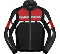 Spidi Rapid, textile/leather jacket H2Out XXL Black/White/Red