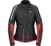 Spidi Ridemaster, textile jacket H2Out women XXL Black/Red