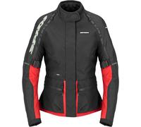 Spidi Ridemaster waterproof Ladies Motorcycle Textile Jacket, red, size XL