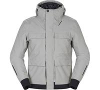 Spidi Riding Parka H2Out waterproof Motorcycle Textile Jacket, light grey, size M