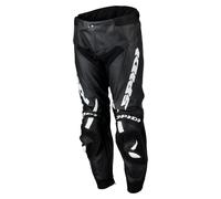 Spidi RR Pro 2 Motorcycle Leather Pants, black/white, size 46
