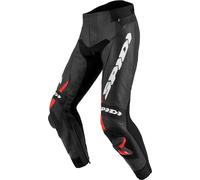 Spidi RR Pro 2 Motorcycle Leather Pants, black-red, size 56 for Men