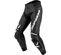 Spidi RR Pro 2 Motorcycle Leather Pants, black/white, size 46