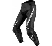 Spidi RR Pro 2 Wind Motorcycle Leather Pants, black/white, size 54