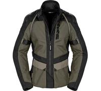 Spidi RW H2Out Ladies Motorcycle Textile Jacket, black/olive, size L