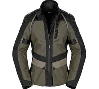 Spidi RW H2Out Ladies Motorcycle Textile Jacket, black/olive, size S