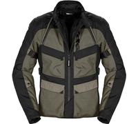 Spidi RW H2Out Motorcycle Textile Jacket, black/olive, size M