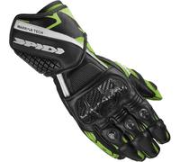 Spidi Carbo 5 Motorcycle Gloves, black-green, size L for Men