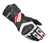 Spidi Carbo Fit Motorcycle Gloves, black-white-red, size S for Men