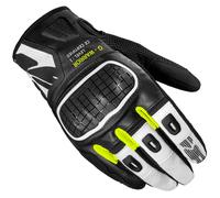 Spidi G-Warrior Motorcycle Gloves, black-white, size L for Men