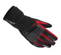 Spidi Grip 3 H2Out Ladies Motorcycle Gloves, black-red, size M for Women