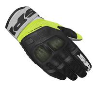 Spidi Neo-R Ladies Motorcycle Gloves, black-yellow, size XL for Women