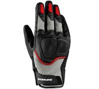Spidi NKD H2OUT Motorcycle Gloves, black-grey-red, size 2XL