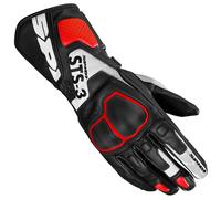Spidi STS-3 Ladies Motorcycle Gloves, black-red, size XS for Women