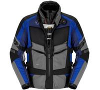 Spidi 4 Season Evo H2Out Motorcycle Textile Jacket, black-blue, size M for Men