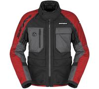 Spidi Crossmaster 2, textile jacket H2Out L Black/Red/Grey