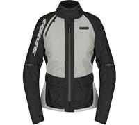 Spidi Crossmaster 2 H2Out waterproof Ladies Motorcycle Textile Jacket, black-white, size S for Men