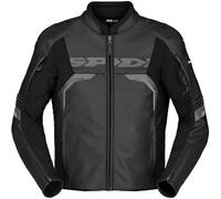 Spidi Evorider 3 Motorcycle Leather Jacket, black, size 46 for Men