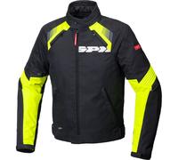 Spidi Flash Evo H2Out Motorcycle Textile Jacket, black-yellow, size M