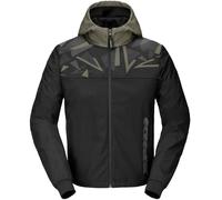 Spidi Evo Sport Motorcycle Hoodie, black-green, size 2XL for Men