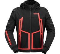 SPIDI SPIDI - Jacket impermeable moto Hombre HOODIE WARRIOR H2OUT® Black Red S