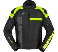 Spidi Progressive Net, textile jacket H2Out M Black/Neon-Yellow