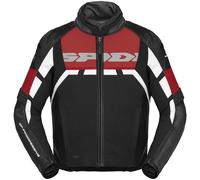 Spidi Rapid, textile/leather jacket H2Out 3XL Black/White/Red