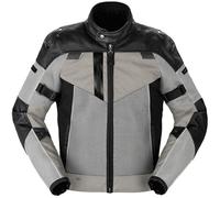 Spidi Vent Pro, leather/textile jacket H2Out 56 Light Grey/Black