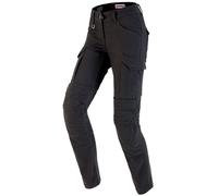 Spidi Pathfinder Cargo Ladies Motorcycle Textile Pants, black-grey, size 32 for Women