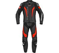 Spidi Laser Touring, leather suit 2pcs. 48 Black/Red